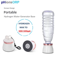 3000- 5000ppb Upgrade Portable H2 Pocket Hydrogen Rich Water Bottle Generator HydrogenRich Flask Water Ionizer H2Life Booster