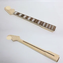 New   Electric  guitar neck 22 fret 24 '' maple made and  rosewood  Guitar Fretboard BINDING