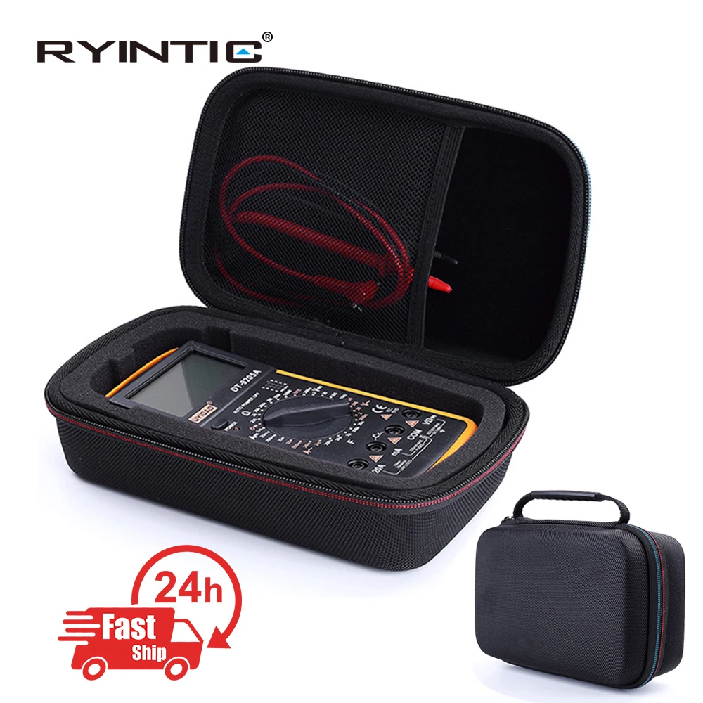 Hard EVA Portabl Travel Storage Cover Bag Case for Fluke 117/116/115/114/113/87V/88V/F15B+/F17B+/F18B+ More Digital Multimeter