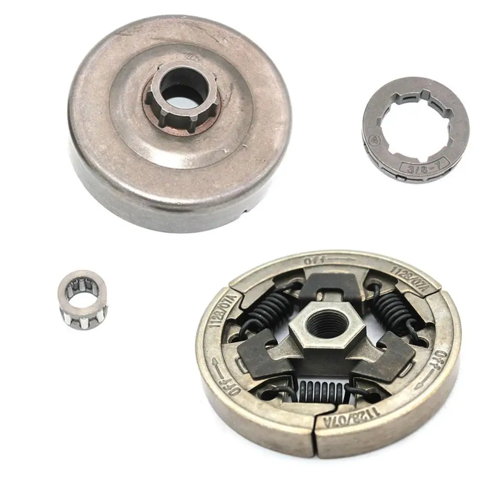 Roda dentada da corrente do cilindro da embreagem, gaiola da agulha, WT 3/8 " - 7 RIM, roda dentada 22mm do aro para Stihl, 044, 046, MS440, MS460, MS441, MS341, MS361, MS360