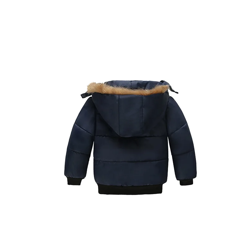 Kids Baby Boys Winter Jackets For Boys Hooded Outerwear 2021 Fashion Letter Children Thick Warm Jacket Autumn Boys Clothes Coat