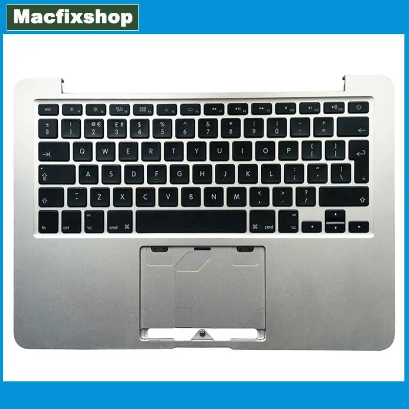 Original A1425 Topcase UK Keyboard Backlit 2012 2013 Year For Macbook Pro Retina 13.3 inch A1425 Keyboard Top Case MD212 MD213