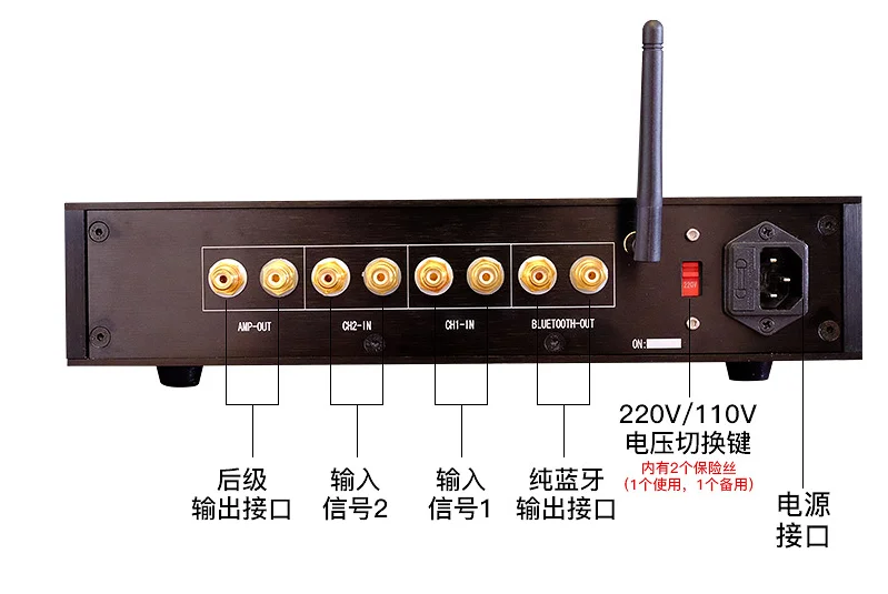 Préamplificateur hifi de classe A pure Lepin avec double transDevices, véritable niveau de fièvre, Bluetooth 5.0, nouveau