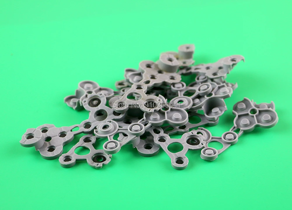 50 unids/lote para Xbox One, goma de conducción, adhesivo conductor, botón de goma, almohadilla D para piezas de reparación de controlador xboxone