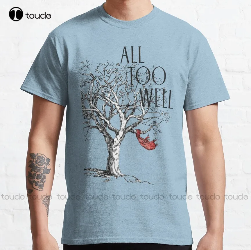 

All Too Well - Novel Cover (Transparant) Classic T-Shirt Mens Work Shirts Custom Aldult Teen Unisex Digital Printing Tee Shirt