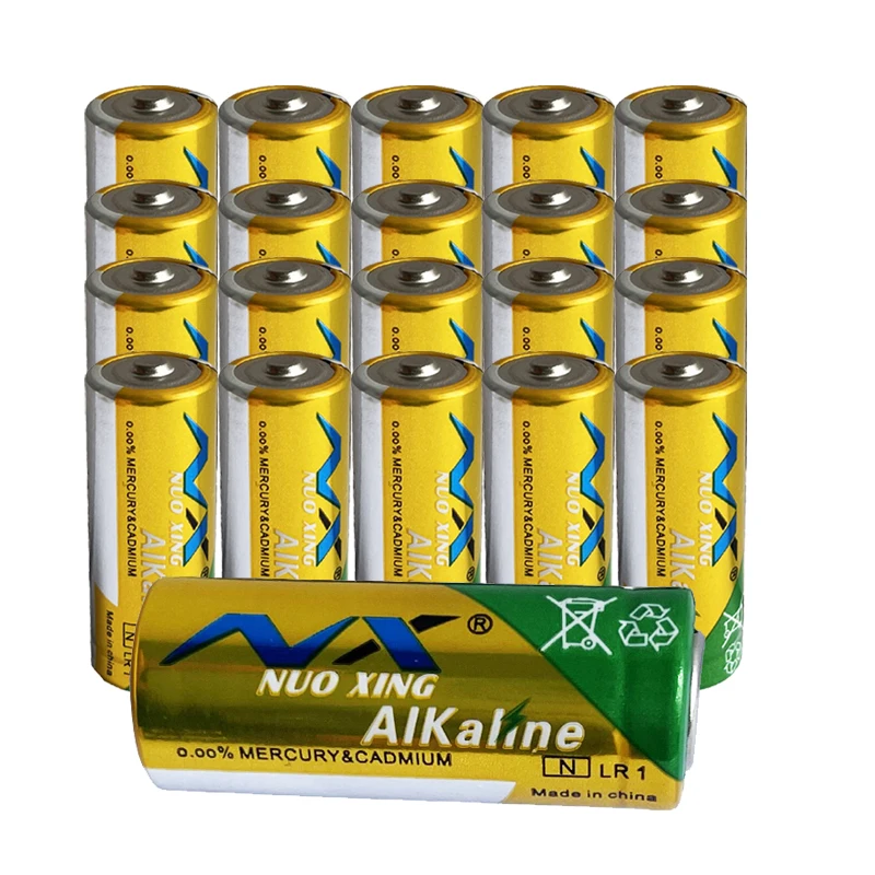 

Щелочные батарейки LR1, AM5, E90, AM5, MN9100, 1,5 в, 20 шт.