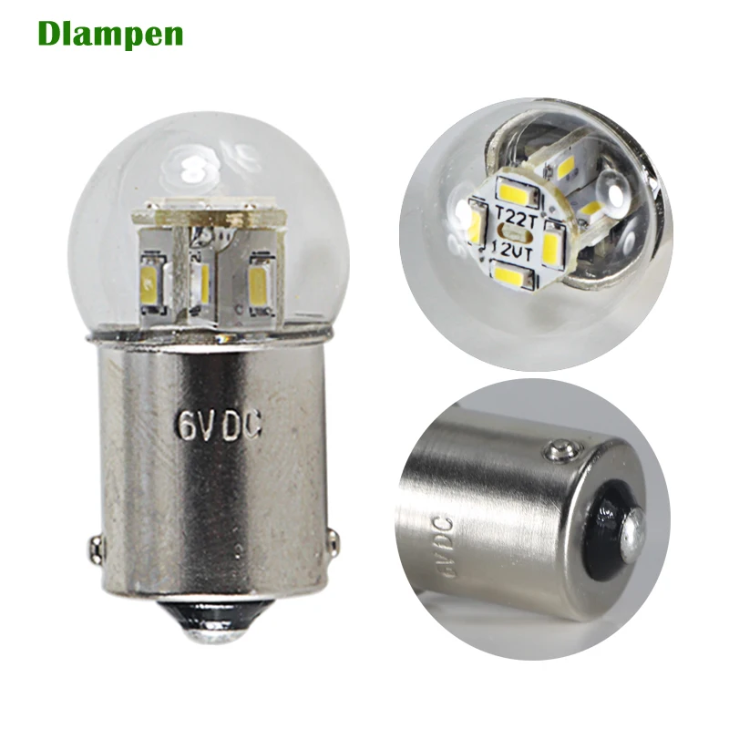 BA15S 1156 p21w led car light canbus 6V 12v 24V 36V 48v 1.5W truck Auto Backup Reverse bulb Daytime Running Signal lamp