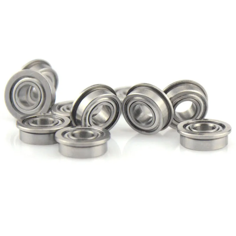 100 Stück Miniatur-Flanschlager MF126ZZ 6*12*4 mm LF-1260ZZ Flansch-Rillenkugellager 6mmx12mmx4mm – Detail 3