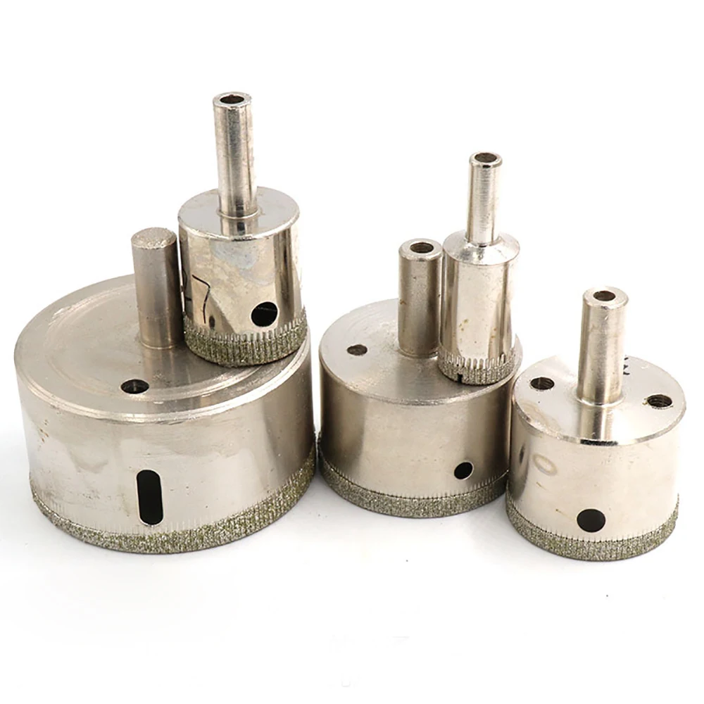 7-90Mm Diamond Hole Saw เจาะกระเบื้องหินแกรนิตหินอ่อน Holesaw Cutter