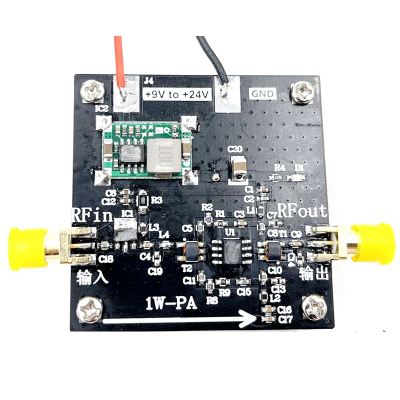 10Mhz-2000Mhz 1W Linear RF Power Amplifier HF FM VHF UHF FM Transmitter FOR Ham Radio AMP