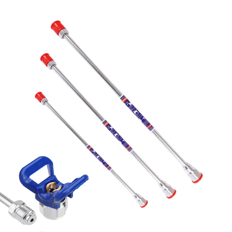 Airless Pintura Pulverizador Ponta Extensão Pólo Spray Tool Peças de Arma Titan Wagner 20cm 30cm 50cm