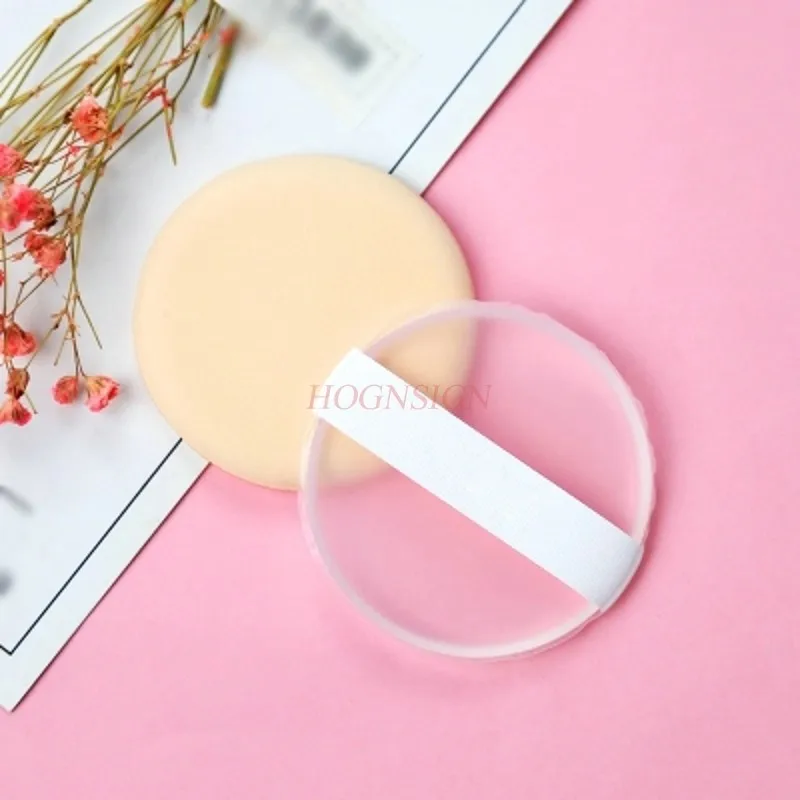 2-częściowy kremowy Puff na poduszkę powietrzną Bb Okrągły przezroczysty silikonowy Puff Bawełniana gąbka na mokro i na sucho Wyprzedaż