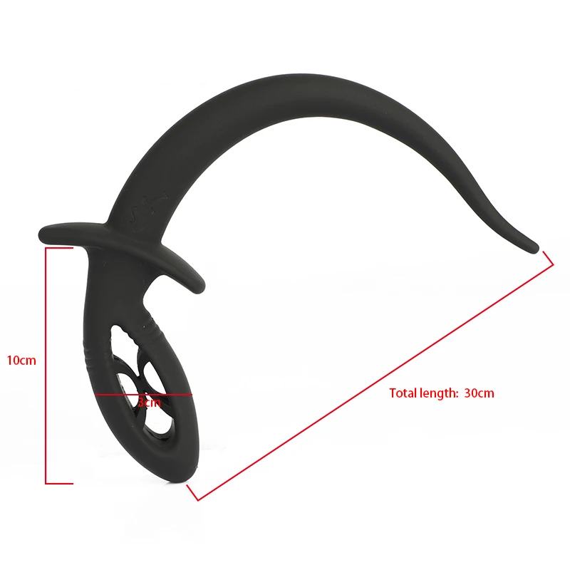 실리콘 강아지 꼬리 애널 오픈 플러그, G 스팟 테일, 엉덩이 플러그, 코스프레 액세서리, 애널 확장기, 개 역할극