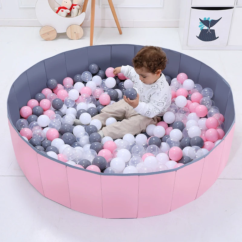 Pieghevole Ball Pit Dry Pool Infant Ocean Ball box per Baby Ball Pool Playground Toys for Children Kids regali di compleanno per bambini