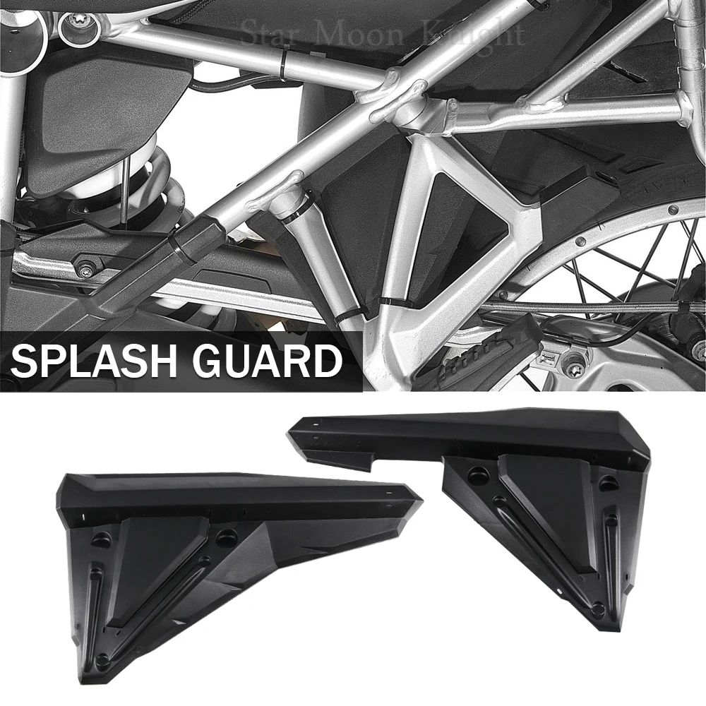 

Rear Fender Cover Mudguard Extension Splash Side Frame Panel Guard pillion footrest holder For BMW R1200GS R1250GS LC Adventure