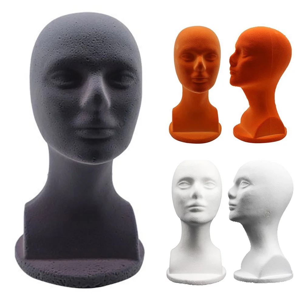 HOT SALES！！！New Arrival Female Foam Head Mold Wig Hat Headwear Display Model Styling Salon Mannequin Wholesale Dropshipping