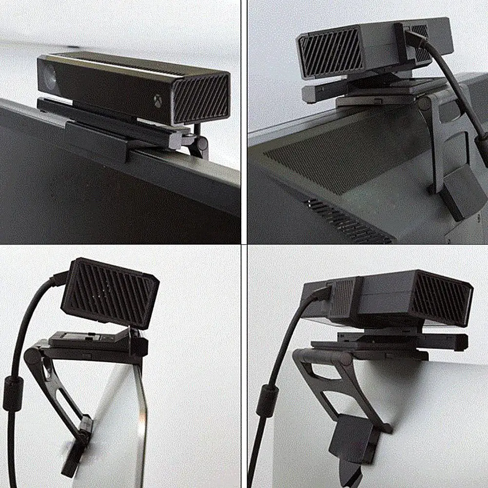 TV Clip Mount Stand Holder Bracket Game Accessories for Microsoft Xbox One Kinect Sensor