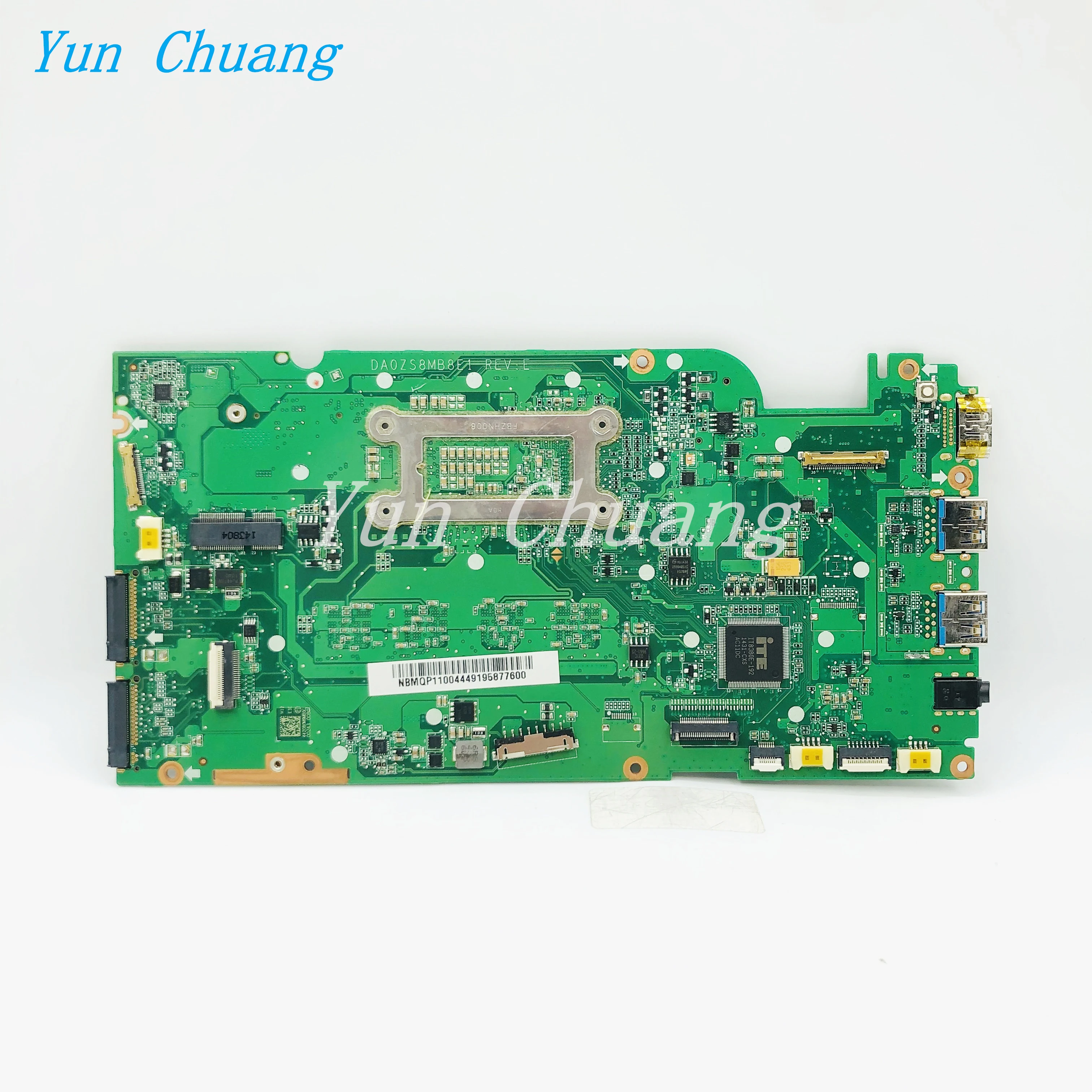 DA0ZS8MB8E1 DA0ZS8MB8E0 For ACER Aspire R7-371 R7-371T Laptop Motherboard NBMQP11004 With i5 i7 CPU 8GB-RAM 100% test Mainboard