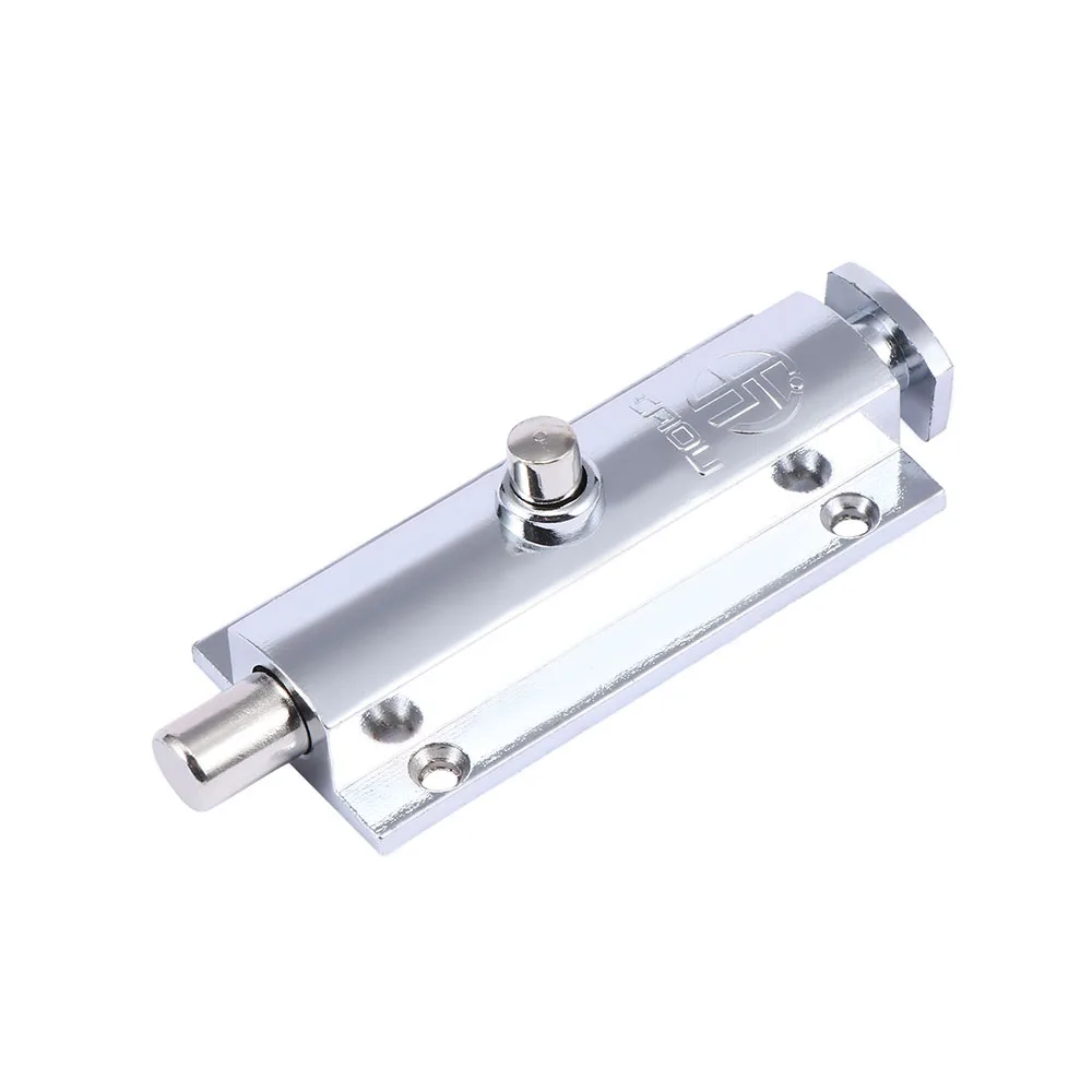 High Quality Home Door Window Zinc Alloy Security Slide Bolt Lock for Bathroom Toilet Spring Latch
