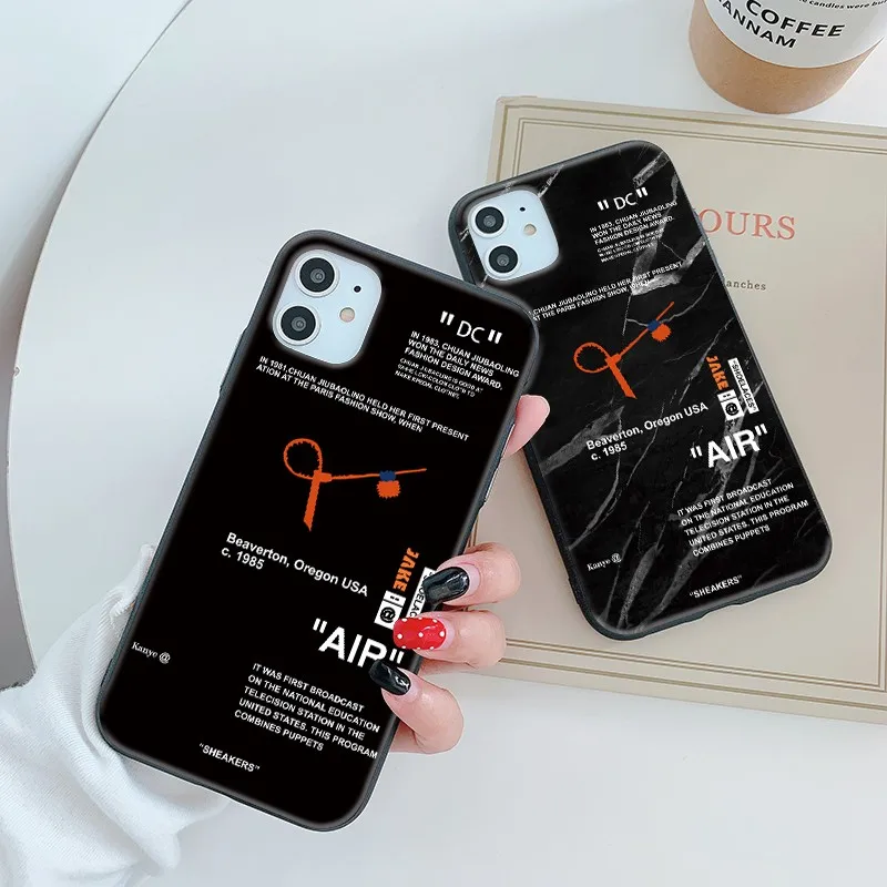 Street Trend Off Soft Case For Iphone 14 13 12 Mini 11 Pro X Xs Max Xr 8 7 6 Plus Se Soft Phone Cover  Marble Coque Fundas Capa