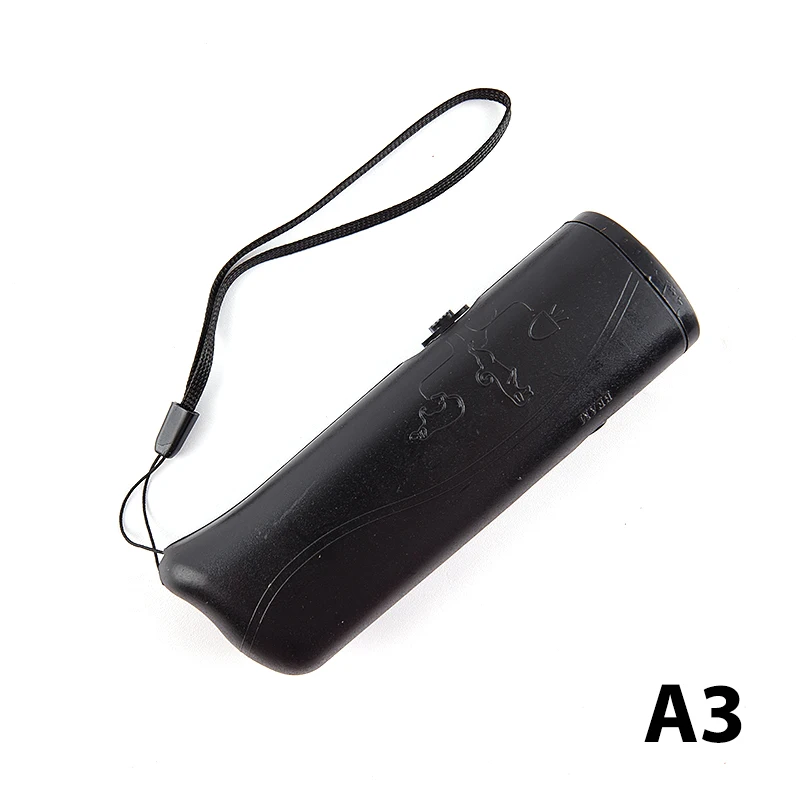 LED Batterie Ultraschall Hund Repeller Anti Barking Stoppen Rinde Gerät Trainer