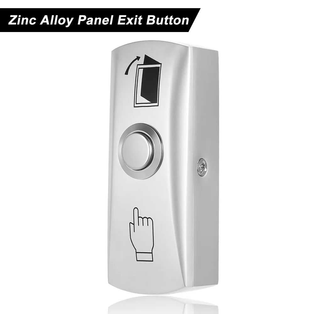 Interruptor de botón de salida de Panel de aleación de Zinc
