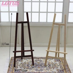 1pc wooden easel standl Artist display Triange Art Easel Wooden Table Card Holder Wedding Exhibition for wedding welcome easel