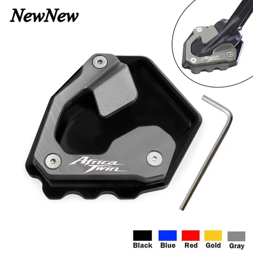 Para HONDA CRF1000L CRF 1000L Adv Africa Twin 2016-2018 motocicleta CNC soporte ampliador soporte lateral placa de soporte de extensión