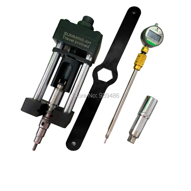 Diesel Common Rail Injector Solenoid Valve Pull Out Tool Ultra High Pressure Injector AH Travel Measuring Seat for Cummins