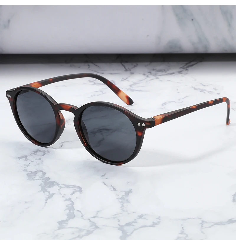 ZENOTTIC Gepolariseerde zonnebril Dames Kleine Ronde Zonnebril Trendy