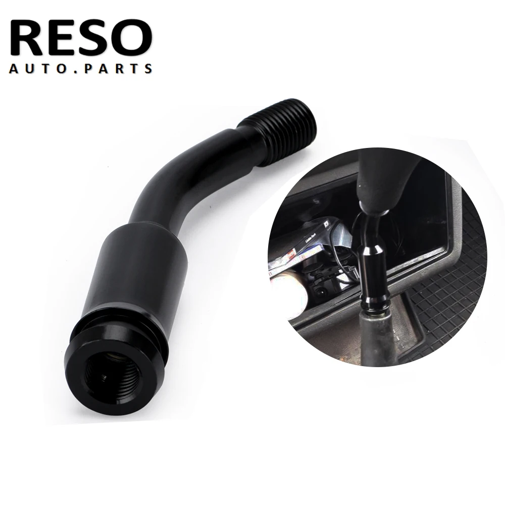 RESO  Aluminum Car Gear shift shifter stick lever 5