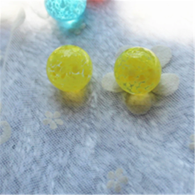 16Mm Pinkycolor Glass Ball Cream Cattle Small Marbles Pat Toys Parent- Child Beads Console Game Pinball Machine Bouncing Ball