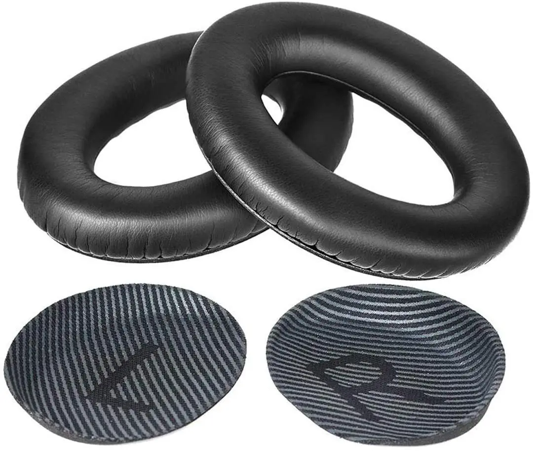 Almohadillas de Repuesto de Cuero Proteico Premium para Auriculares Bose QuietComfort 35 QC35, QuietComfort 35 II QC35 II Over-ear