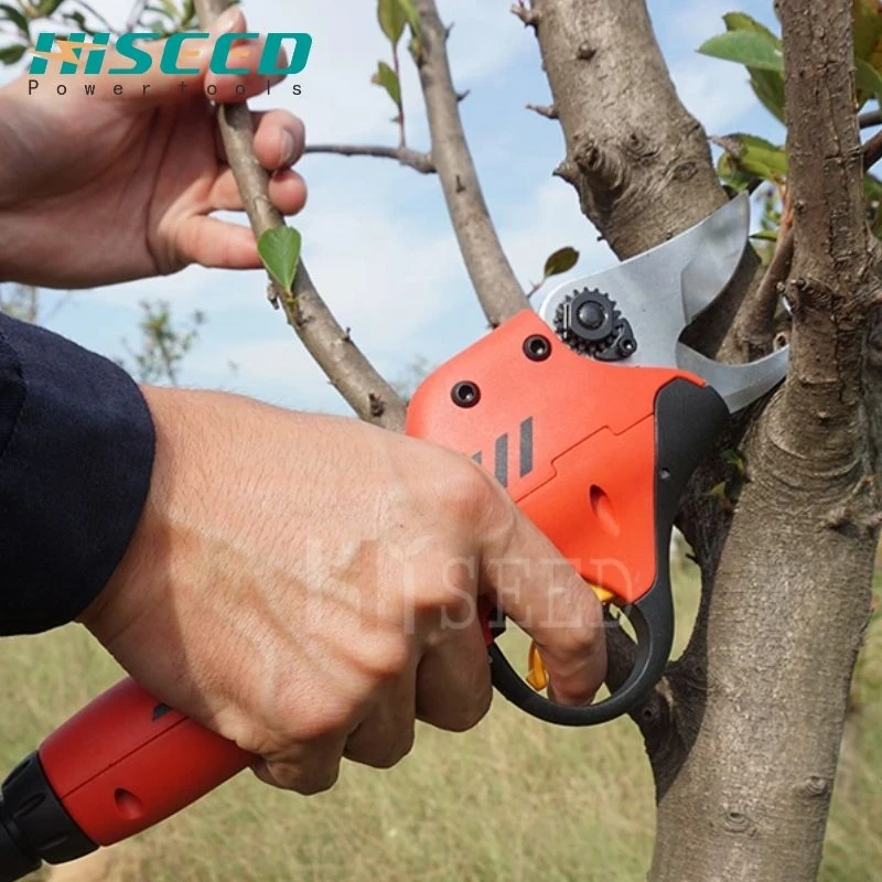 CE Lithium Battery Best Electric Pruning Shears Pruner 8-10 Working Hours