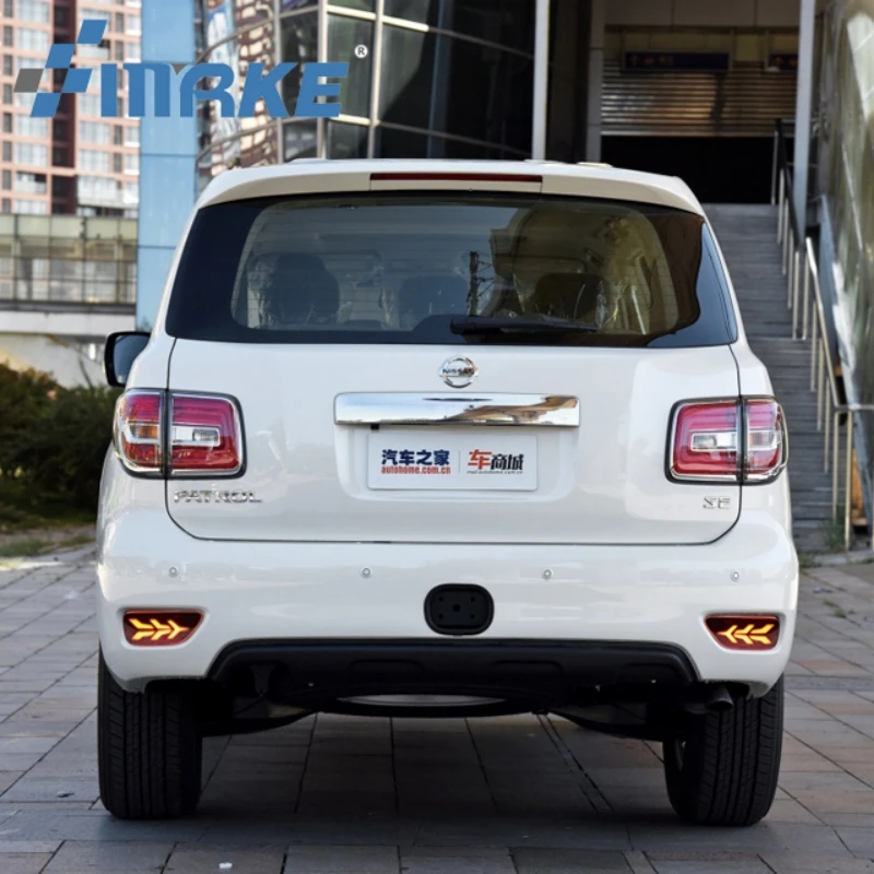 

LED Reflector stop Brake light fog lamp For Nissan Patrol Y62 2012-2019 Backup Tail Rear Bumper Lamp Quality Assured Wholesale