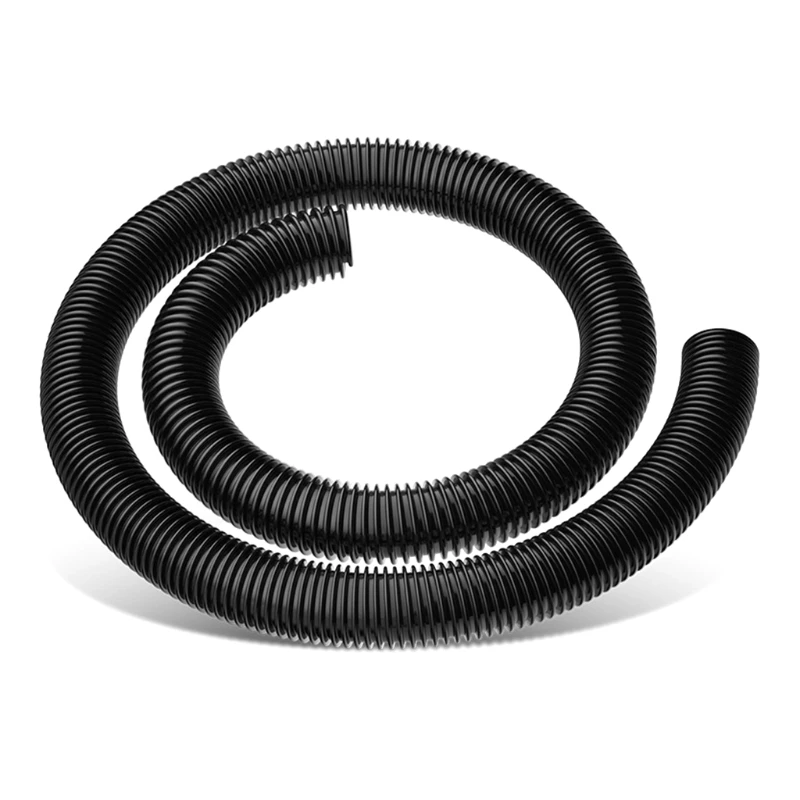 M2EE 250cm/98.42inch Long Ultra Flexible Black Heavy Duty EVA Dust Collection Hose Vacuum Hose Adapter Vacuum Cleaner Parts