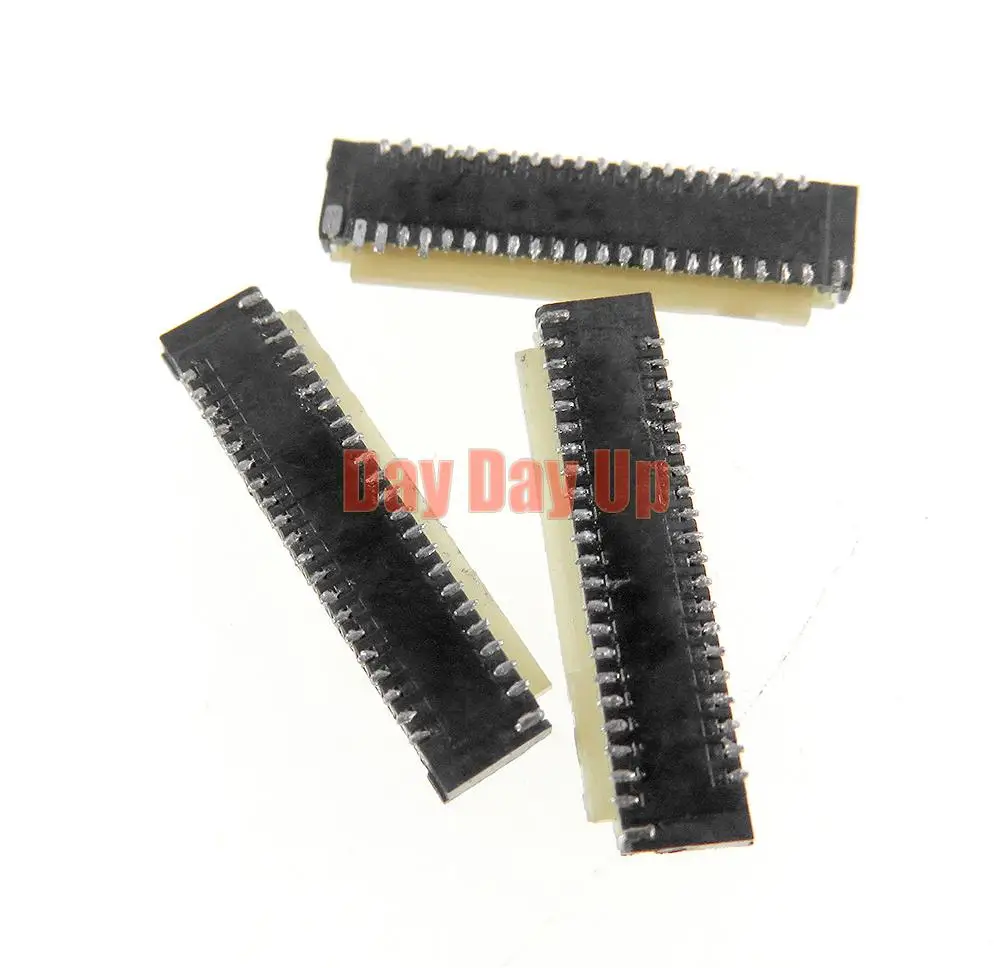 닌텐도 스위치 라이트 2019 신제품 오리지널 콘솔 41pin 마더 보드 LCD 디스플레이 화면 FPC 커넥터 플러그 소켓 슬롯, 2 개입