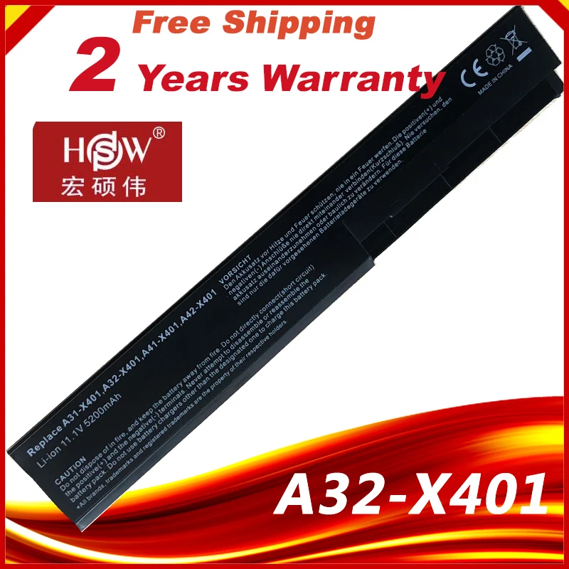 

Laptop battery A32-X401 for Asus X401A X501A X301 X301A X401 F301 F401A F501A S401U S301A S401A S501