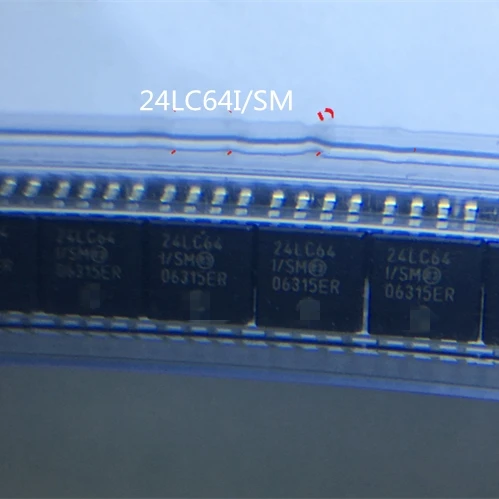 

10PCS 24LC64I/SM 24LC64I 24LC64 24LC64 I/SM Electronic components chip IC