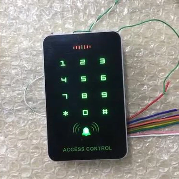 1000 users Backlight Touch Screen 125khz RFID Card Reader Keypad Access Control Reader Door Lock Opener Keyboard System
