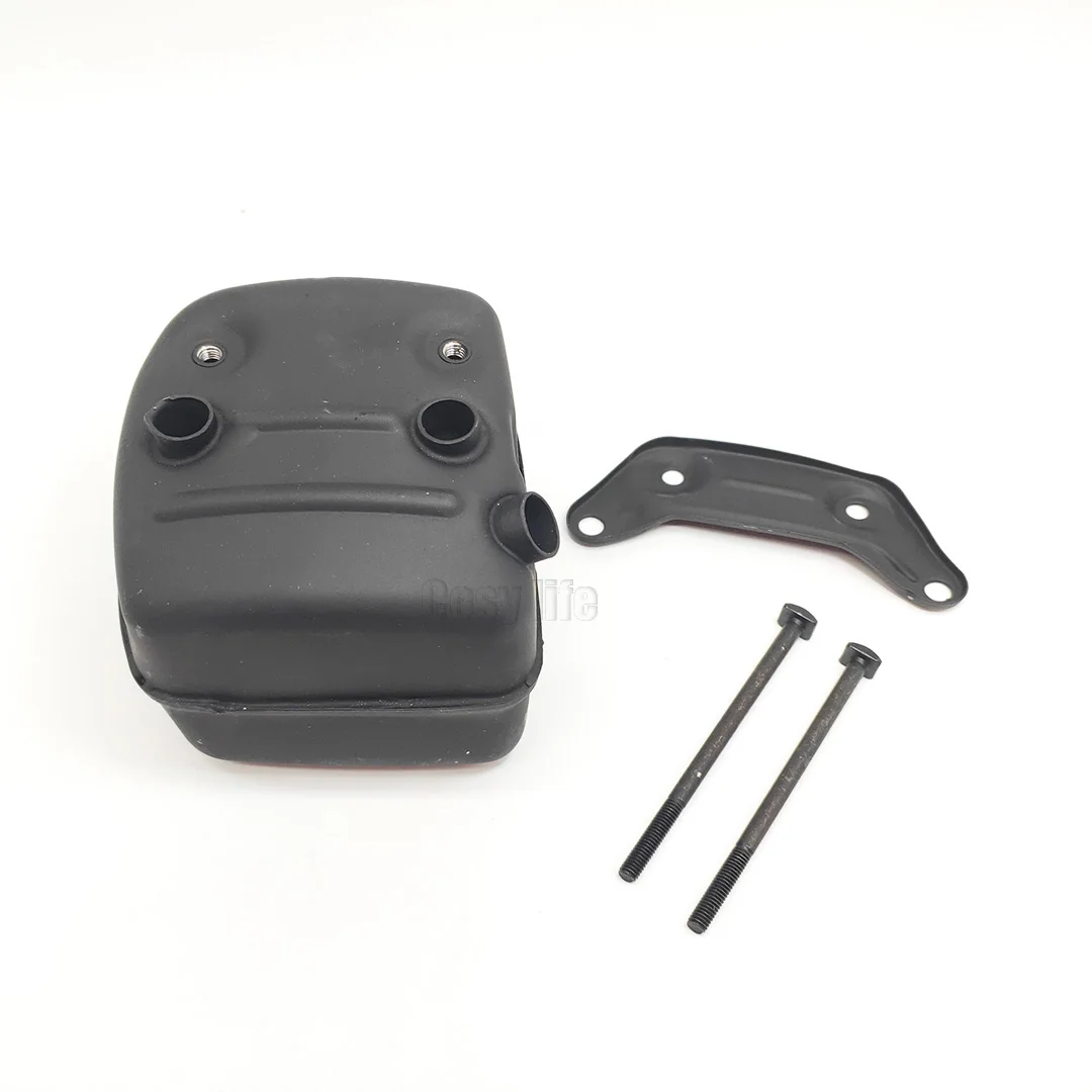 العادم الخمار الأنابيب كاتم الصوت قوس مسامير عدة ل Husqvarna 365 371 372 XP 385 390 بالمنشار استبدال أجزاء