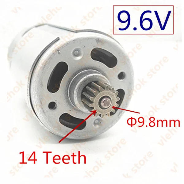 14 Teeth RS-550VC DC 9.6V Motor Replace For MAKITA 6260D 6260DWE 6261DWE Motor Cordless Drill Driver Screwdriver Power Tools