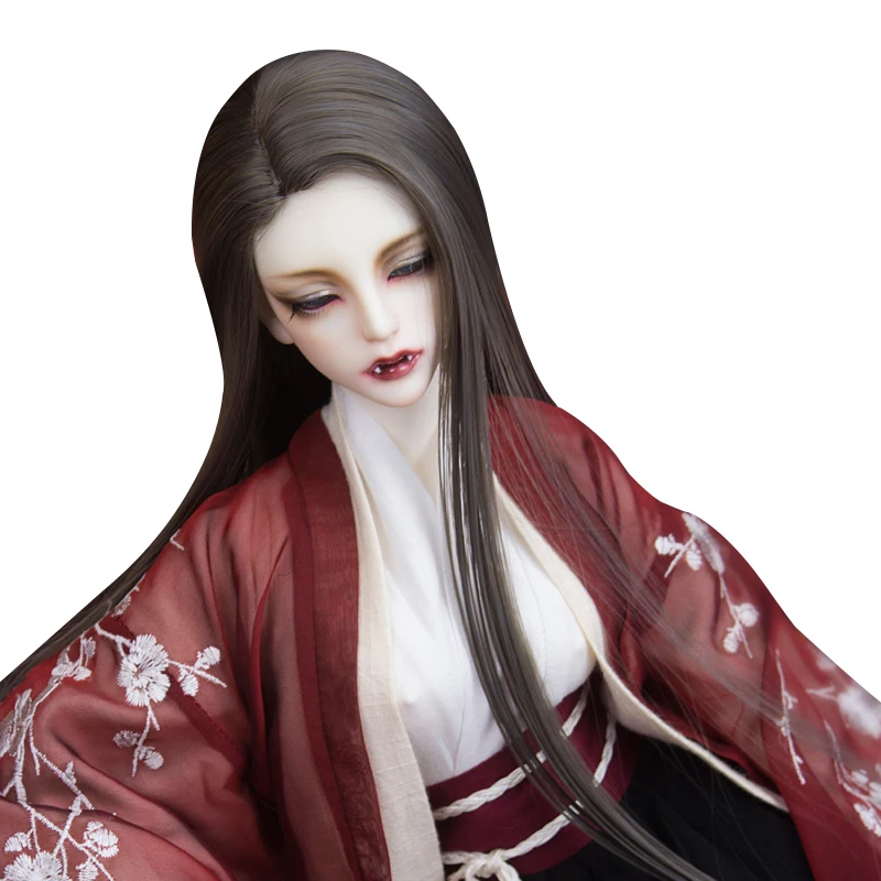 Bjd wig night loli doll wig 3 points baby uncle wig male baby girl baby fake hair