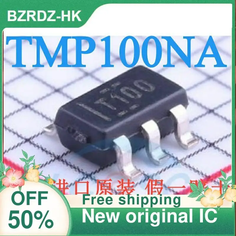 10ชิ้น TMP100NA/3K T100 SOT23-6ใหม่ IC แบบดั้งเดิม