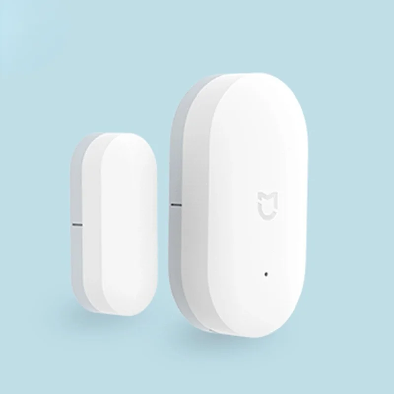 Xiaomi-Mijia Sensor inteligente de porta e janela, sensor em tempo real, detecção e lembrete para kit doméstico inteligente, sistema de alarme sem