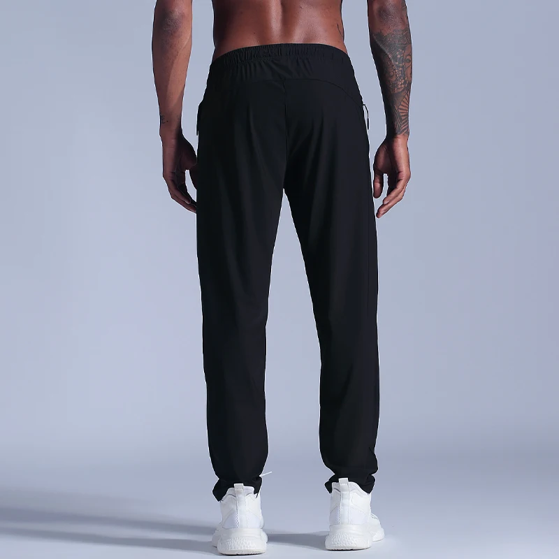 Gym Pants Men Running Sports Basketball Breathable Pants Loose Jogging Sweatpants Black Causal 2021 Pockets Training Trousers