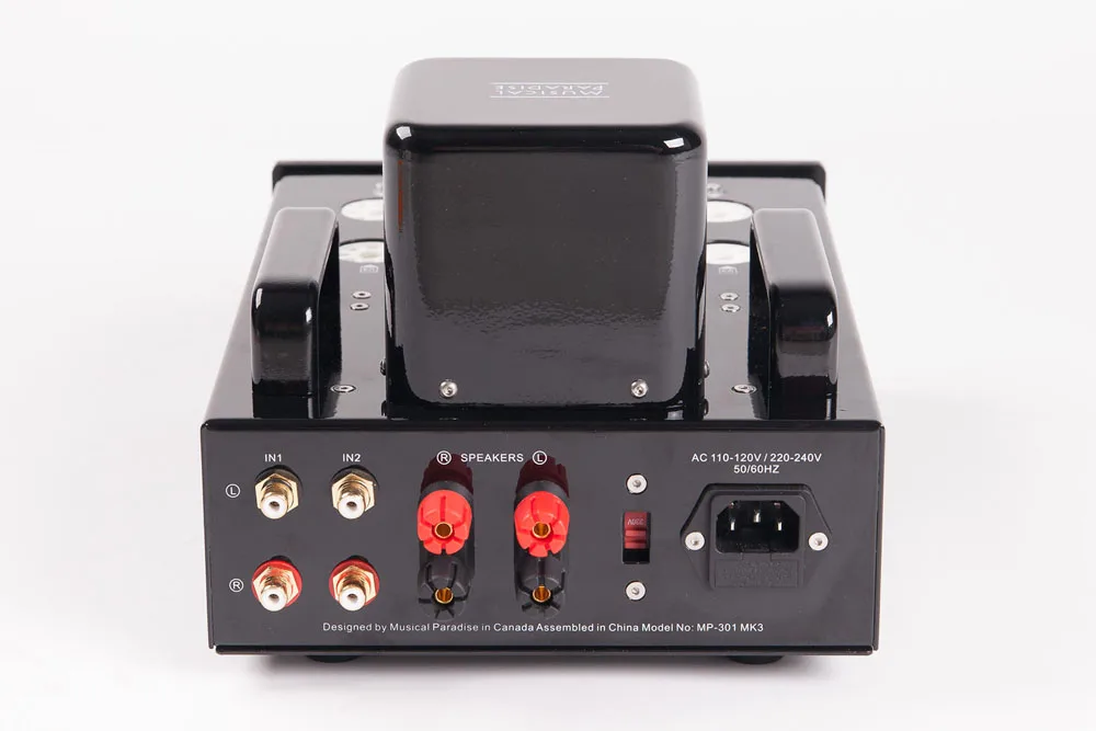 Musical Paradise MP-301 MK3 Mini Tube Amplifier with Headphone Output (Deluxe) 6L6+6J8P /EL34 and 6J8P/KT88 and 6J8P