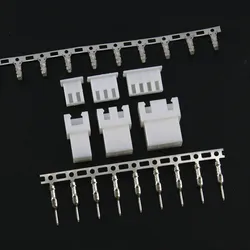 10sets XH2.54 2.54mm Wire Cable Connector XH Plug Male & Female JST Aerial Docking for Battery Charging Cable DIY