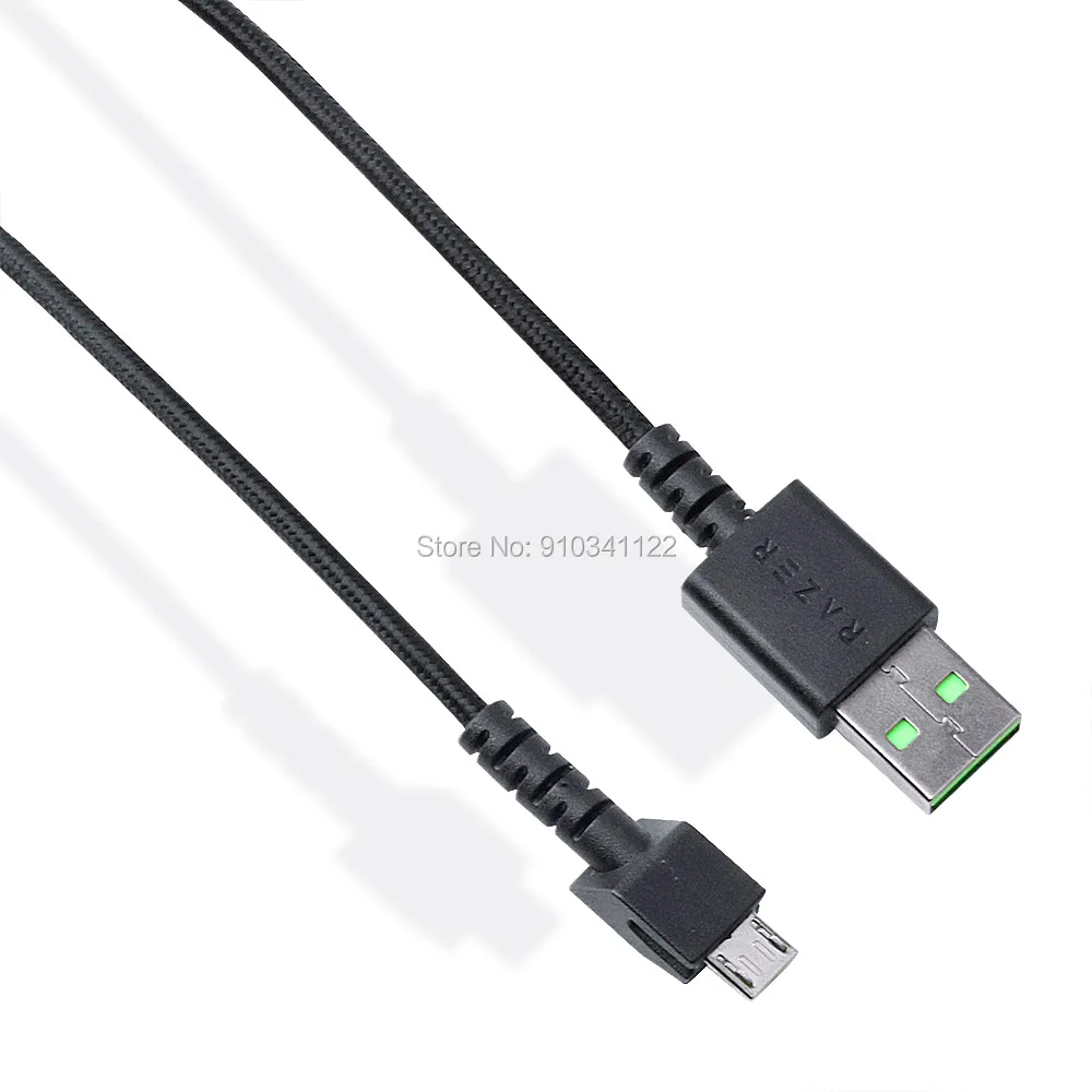 Cable de carga de línea de datos Micro USB para Razer Mamba, ratón inalámbrico RC30-027101/Razer Mamba, ratón HyperFlux/Firefly HyperFlux