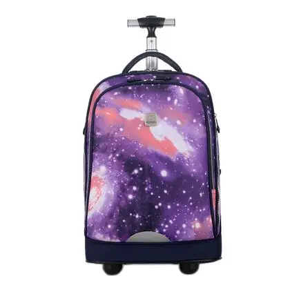 

Trolley suitcase wheeled backpack School Wheeled Backpack Children Travel Rolling Luggage backpack on wheels School Rolling Bags